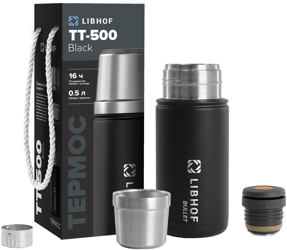 Термос Libhof TT-500 Black фото#8