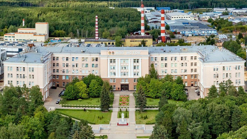 Производственные цехи АО "Научно-производственного предприятия "Исток"