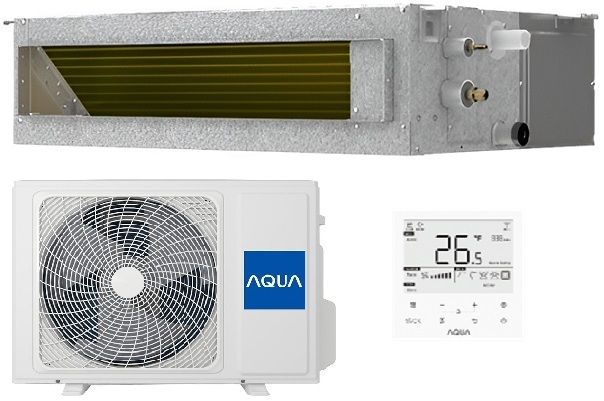 Канальный кондиционер Aqua QID-25LP1R3/1U25SI1OR3 фото#3