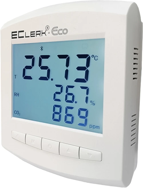 Цифровая метеостанция без радиодатчика Рэлсиб EClerk-Eco-М-RHTС-11-RS-e с поверкой