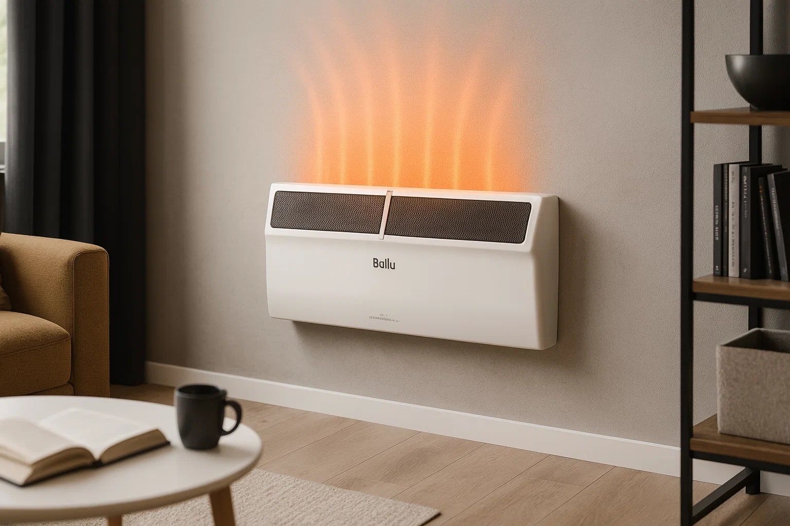 Конвектор электрический Ballu BEC/PL-1000-4E с блоком управления и опоры фото#17