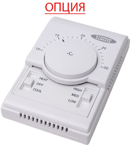 Канальный фанкойл General Climate GDU-F-04DR3 фото#2