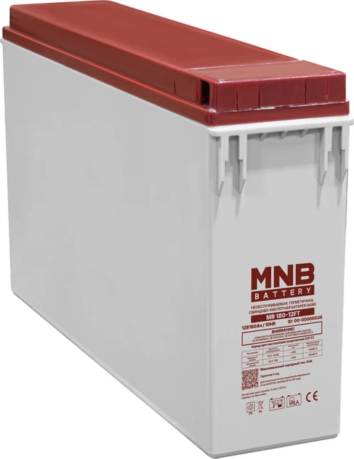 AGM аккумулятор MNB MR180-12FT