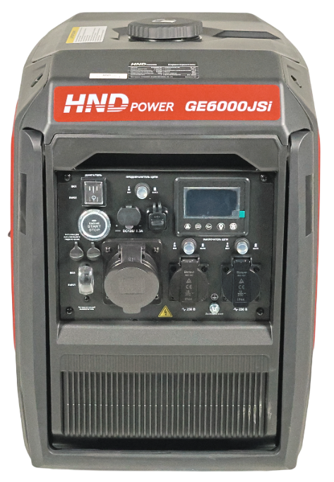 Бензиновый генератор HND GE 6000 JS i фото#4