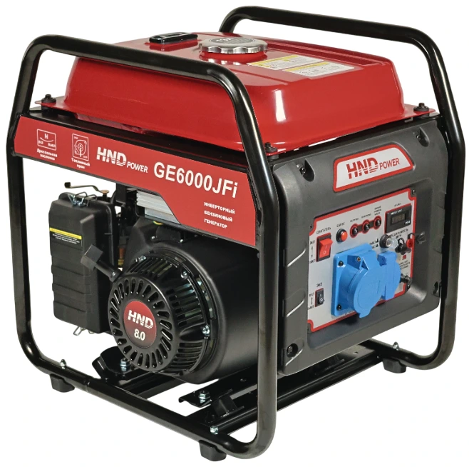 Бензиновый генератор HND GE 6000 JF i