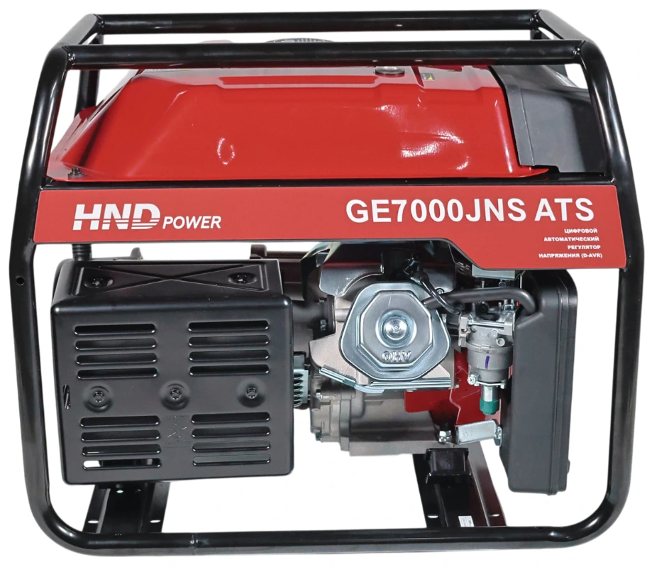 Бензиновый генератор HND GE 7000 JNS ATS