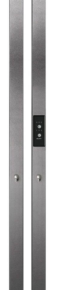 Электрический полотенцесушитель INDIGO Style 2 PRO (el) 120/8 Graphite Metallic фото#2