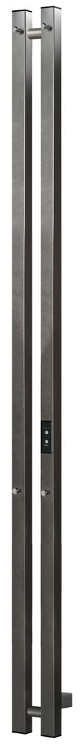 Электрический полотенцесушитель INDIGO Style 2 PRO (el) 120/8 Graphite Metallic фото#3