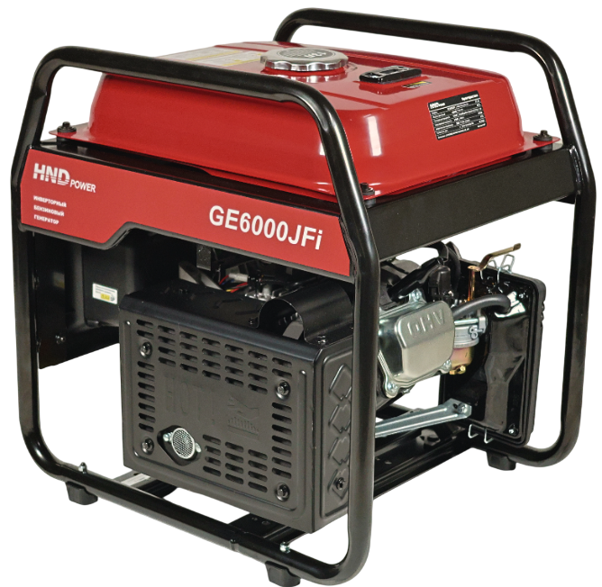 Бензиновый генератор HND GE 6000 JF i фото#5