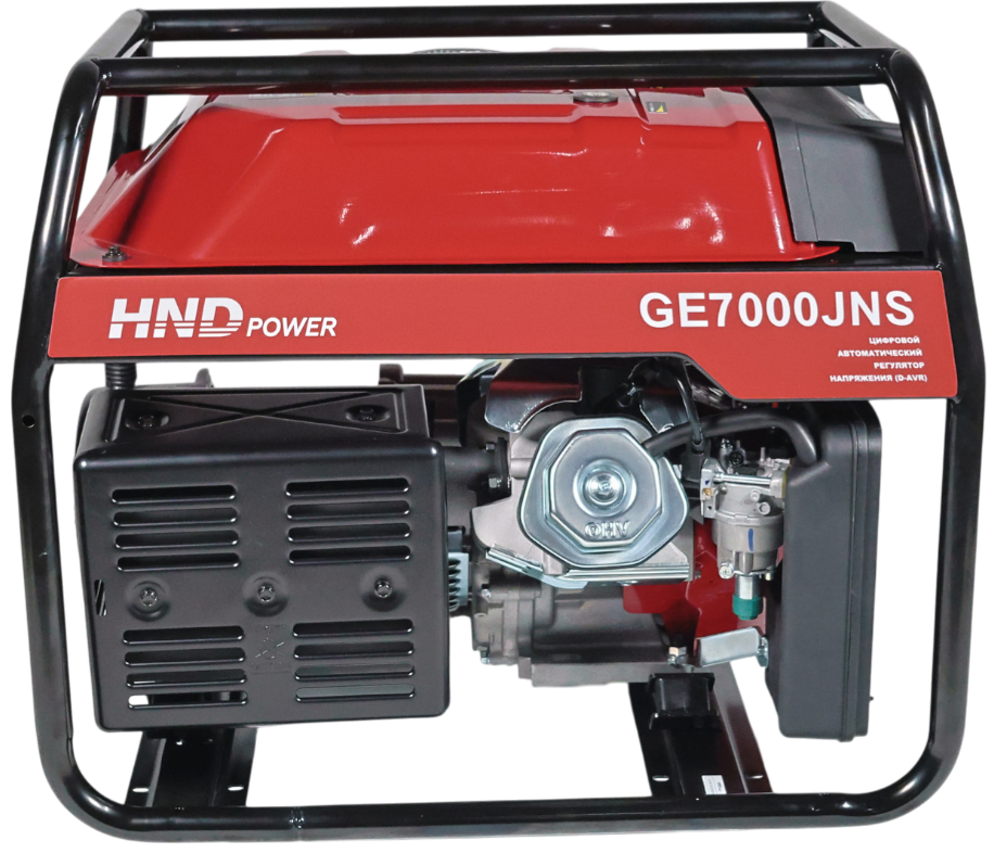 Бензиновый генератор HND GE 7000 JNS фото#4