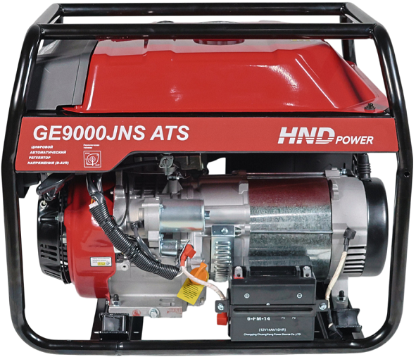 Бензиновый генератор HND GE 9000 JNS ATS фото#4