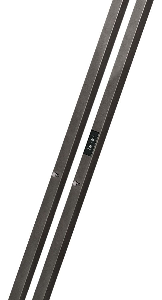 Электрический полотенцесушитель INDIGO Style 2 PRO (el) 120/8 Graphite Metallic фото#4