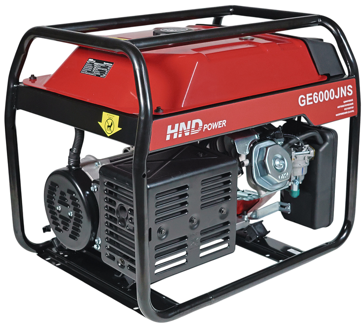 Бензиновый генератор HND GE 6000 JNS фото#7