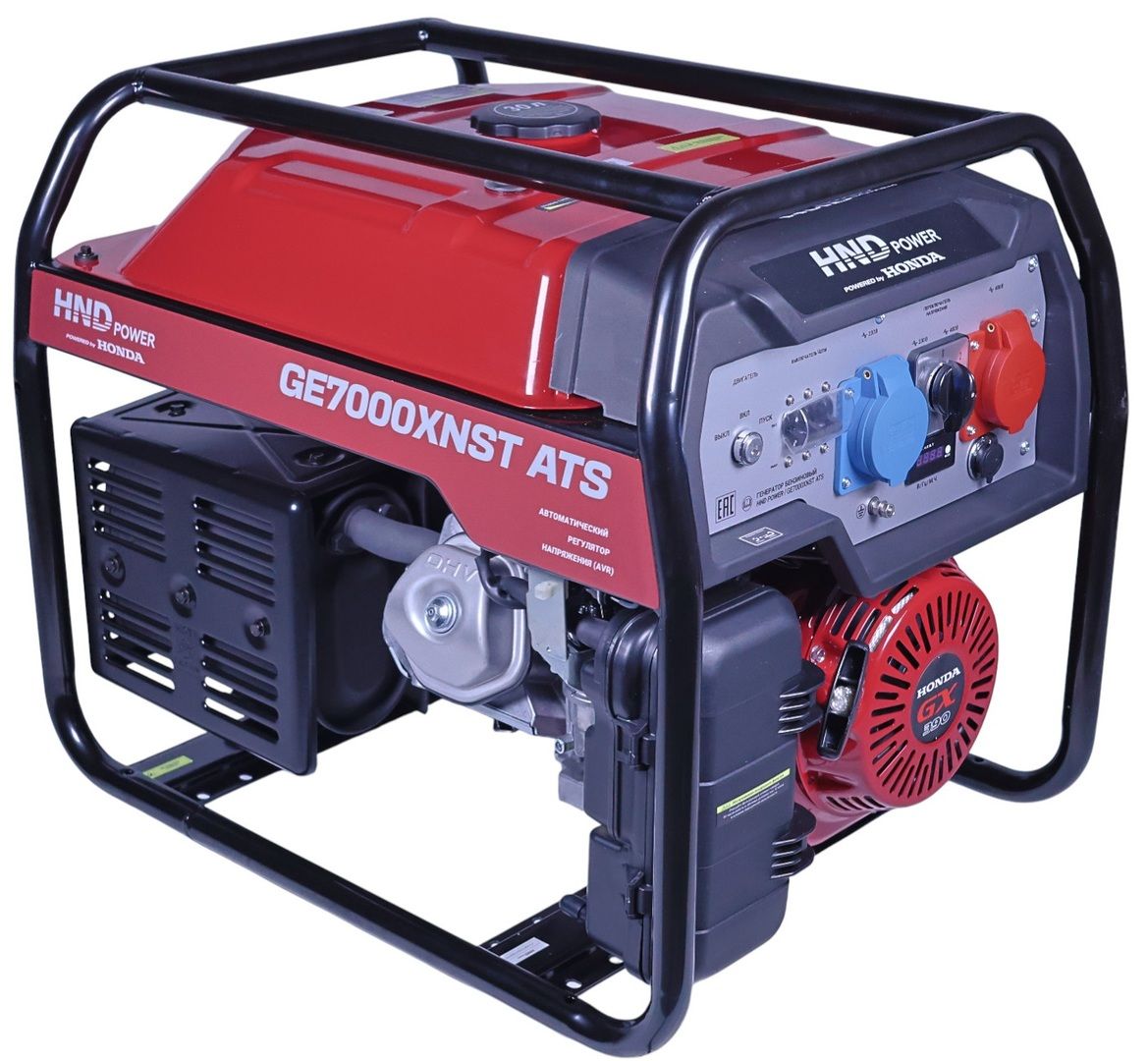 Бензиновый генератор HND GE 7000 XNST ATS фото#8