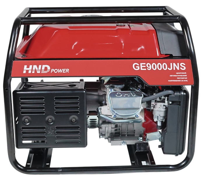 Бензиновый генератор HND GE 9000 JNS фото#8