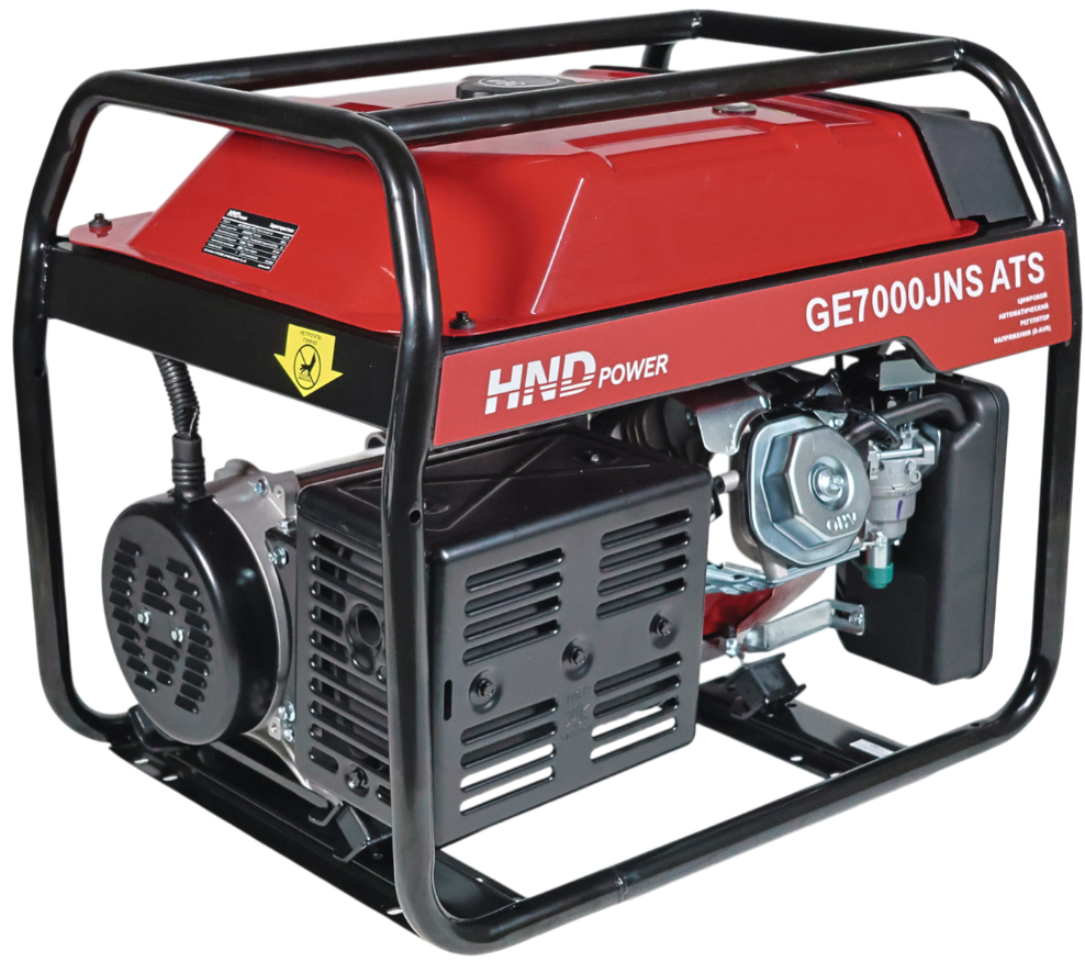 Бензиновый генератор HND GE 7000 JNS ATS фото#7