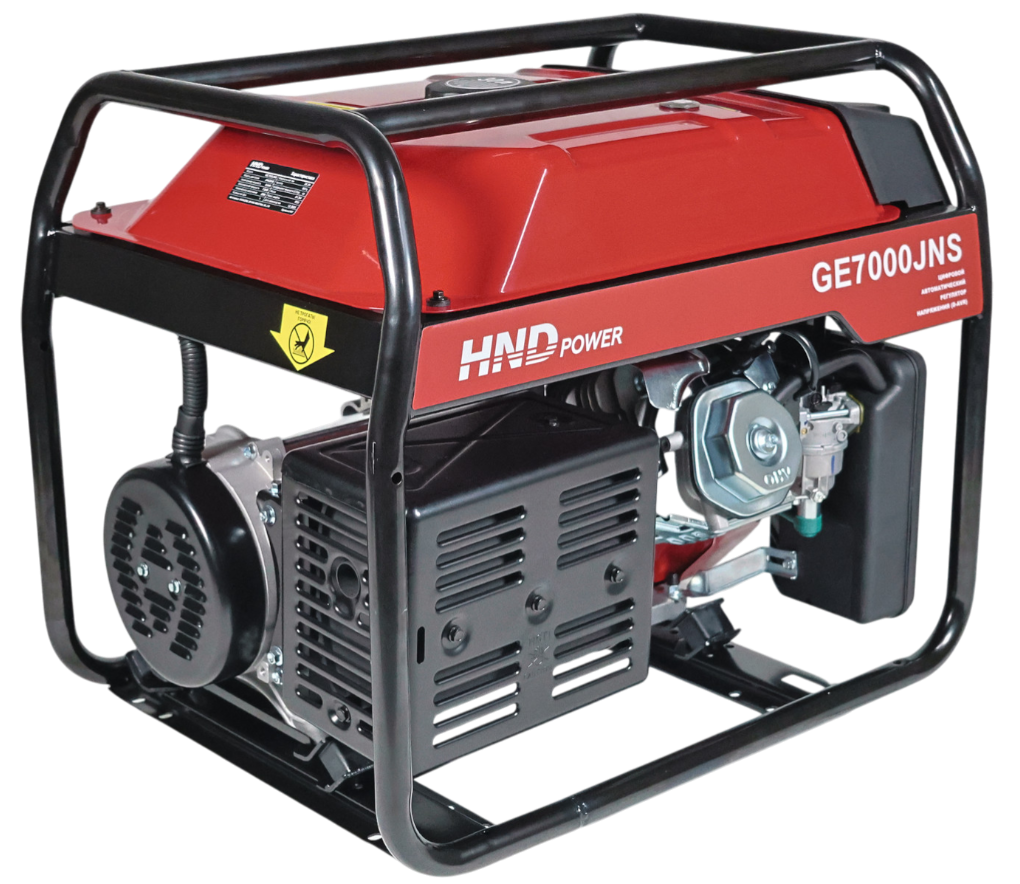 Бензиновый генератор HND GE 7000 JNS фото#8