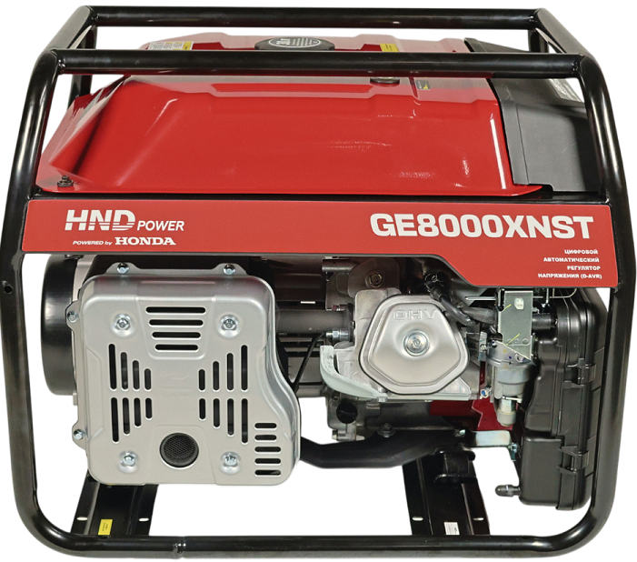 Бензиновый генератор HND GE 8000 XNST фото#8
