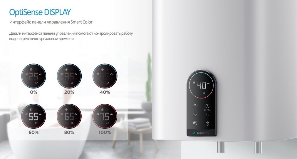 Электрический накопительный водонагреватель Midea MWH80-20SQD-OCEAN фото#8