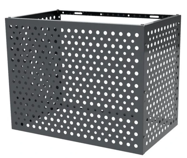 Корзина PP ROLLED Короб для корзины с круглой перфорацией 900(h)x1200x600-KR