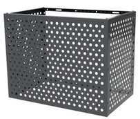 Корзина PP ROLLED Короб для корзины с круглой перфорацией 1050(h)x1300x650-КР