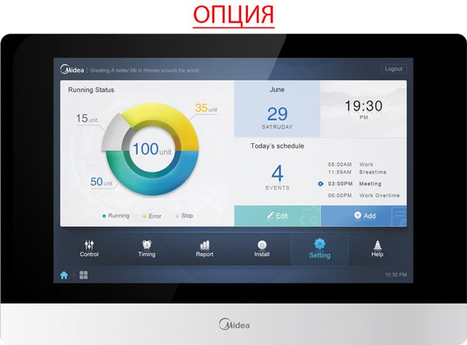 Канальная VRF система Midea MI2-112T2DHN18(At) фото#8