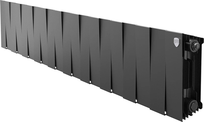 Биметаллический радиатор Royal Thermo PianoForte 200 Чёрный - 20 секц.