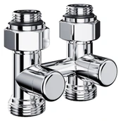 Узел нижнего подключения Royal Thermo Design прямой 1/2"х3/4"EK (хром)