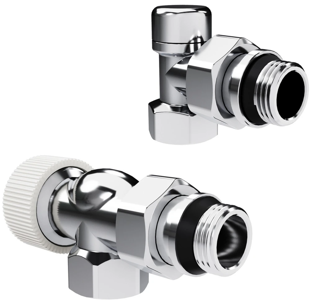 Набор термостатический Royal Thermo Design 1/2"М30х1,5 (Хром), осевой