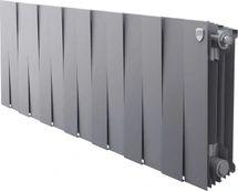 Биметаллический радиатор Royal Thermo PianoForte 300 Серебристый - 14 секц.