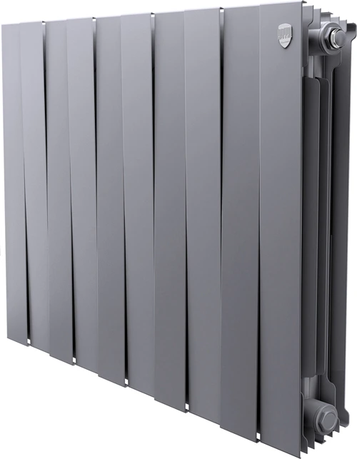 Биметаллический радиатор Royal Thermo PianoForte 500 Серебристый - 10 секц.
