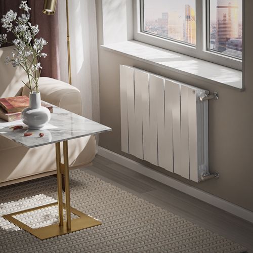 Биметаллический радиатор Royal Thermo PianoForte 500 Белый - 10 секц. фото#6