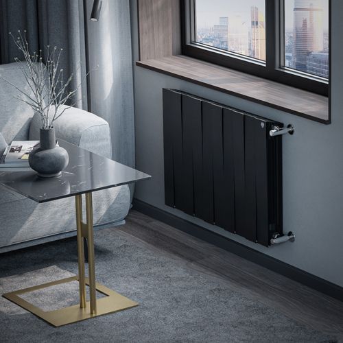 Биметаллический радиатор Royal Thermo PianoForte 500 Чёрный - 6 секц. фото#6