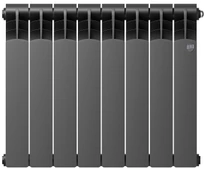 Биметаллический радиатор Royal Thermo Revolution Bimetall 500 2.0/Noir Sable – 8 секц.