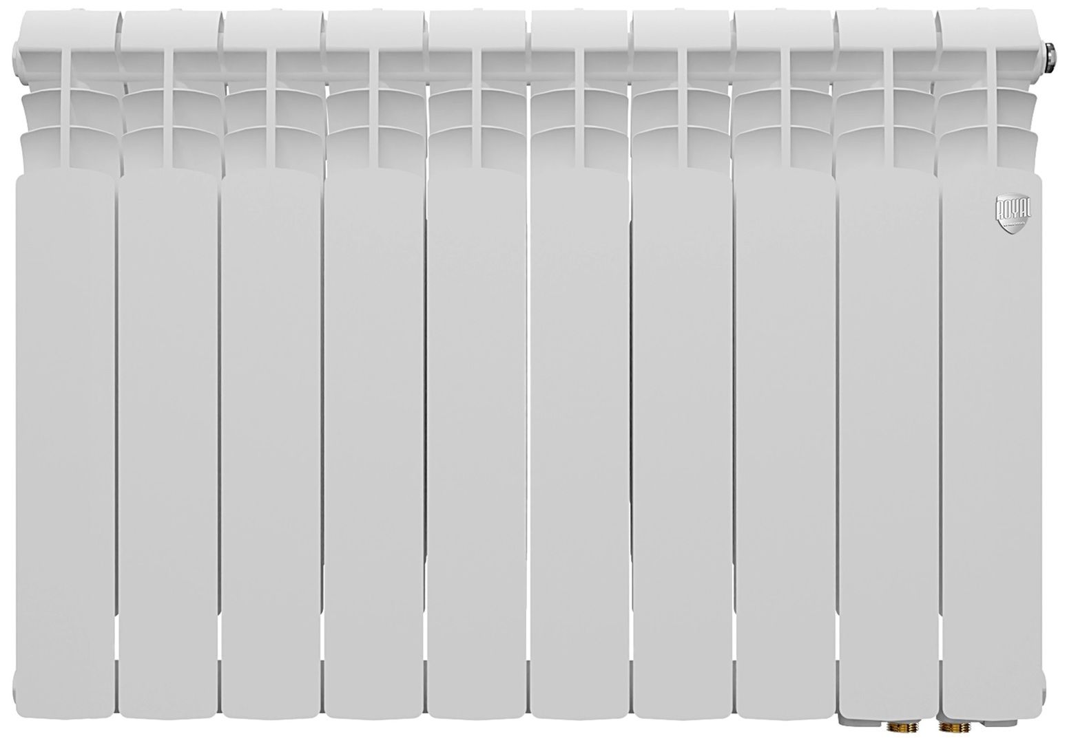 Биметаллический радиатор Royal Thermo Vittoria Super 500 2.0 VDR80 - 10 секц. фото#2
