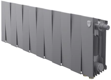 Биметаллический радиатор Royal Thermo PianoForte 200 Серебристый VR80- 12 секц.