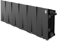 Биметаллический радиатор Royal Thermo PianoForte 200 Чёрный VR80- 12 секц.