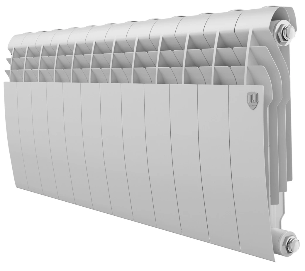 Биметаллический радиатор Royal Thermo BILINER B 350 Белый - 12 секц.