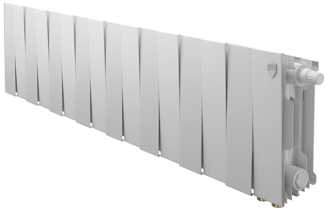 Биметаллический радиатор Royal Thermo PianoForte 200 Белый VR80 - 16 секц.