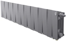 Биметаллический радиатор Royal Thermo PianoForte 200 Серебристый VR80- 18 секц.