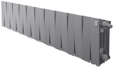 Биметаллический радиатор Royal Thermo PianoForte 200 Серебристый VR80- 20 секц.