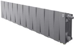 Биметаллический радиатор Royal Thermo PianoForte 200 Серебристый VR80- 20 секц.