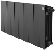 Биметаллический радиатор Royal Thermo PianoForte 300 Чёрный VR80 - 10 секц.