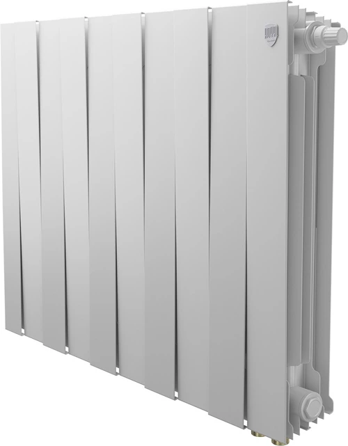 Биметаллический радиатор Royal Thermo PianoForte 500 Белый VR80 - 10 секц.