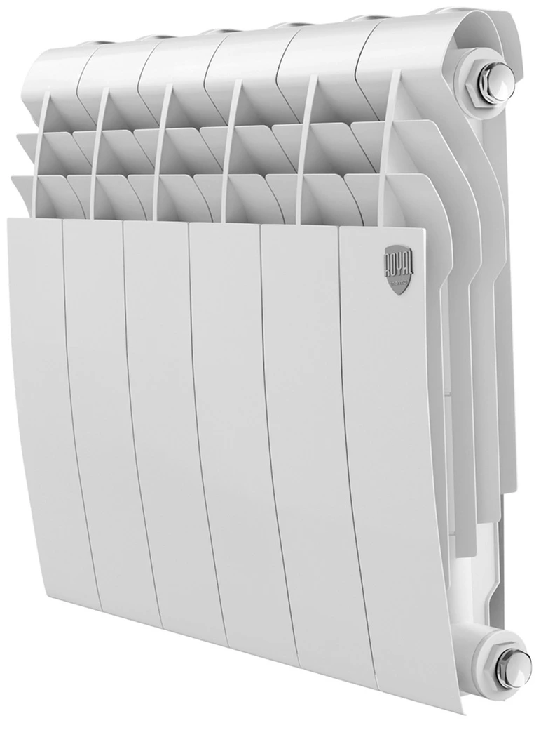 Биметаллический радиатор Royal Thermo BILINER B 350 Белый - 6 секц.
