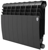 Биметаллический радиатор Royal Thermo BILINER B 350 Чёрный - 10 секц.