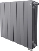 Биметаллический радиатор Royal Thermo PianoForte 500 Серебристый VR80 - 12 секц.