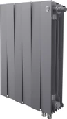 Биметаллический радиатор Royal Thermo PianoForte 500 Серебристый VR80 - 6 секц.