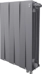 Биметаллический радиатор Royal Thermo PianoForte 500 Серебристый VR80 - 6 секц.