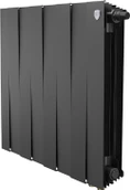 Биметаллический радиатор Royal Thermo PianoForte 500 Чёрный VR80 - 8 секц.